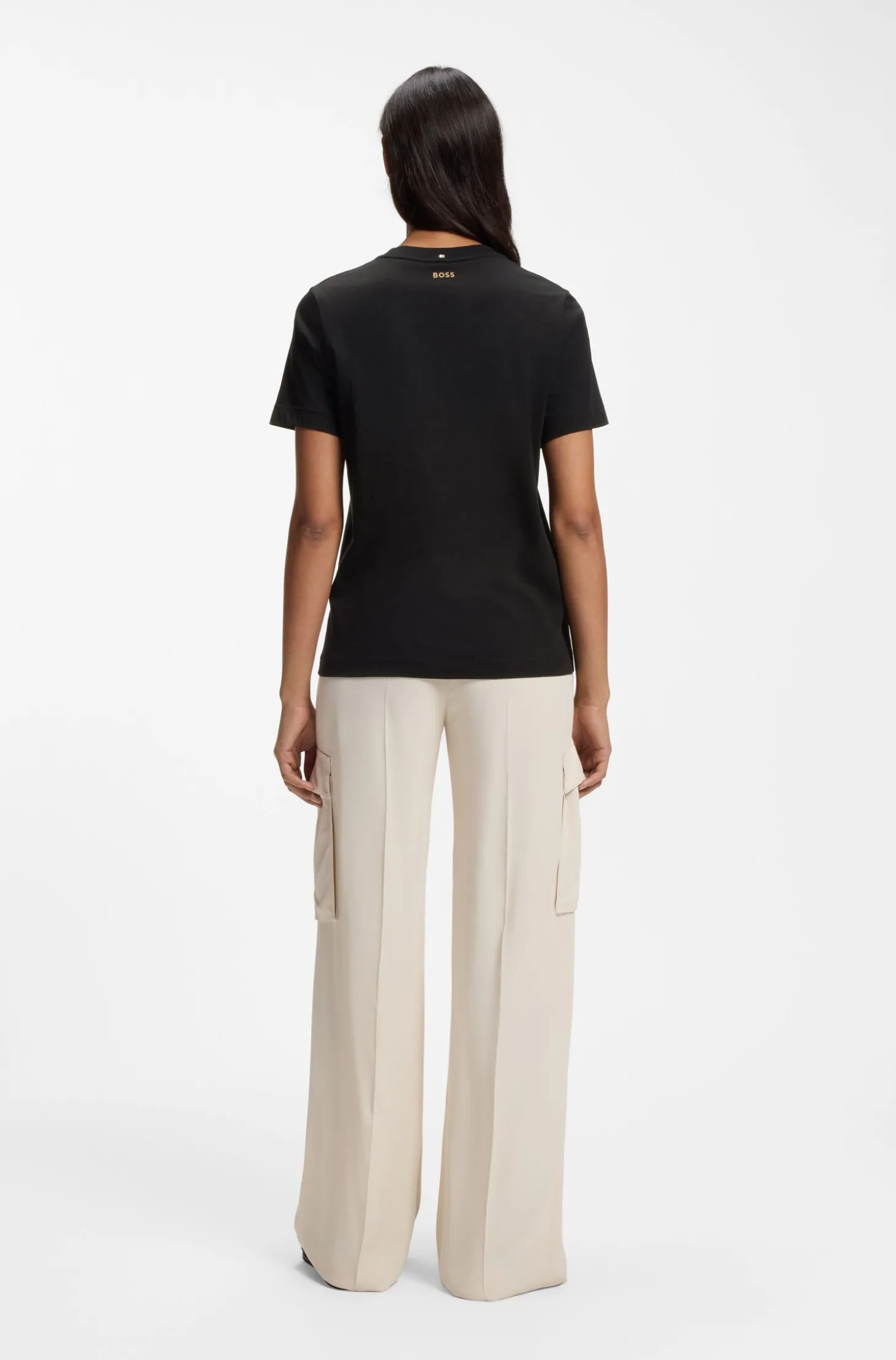 Relaxed-Fit T-Shirt aus Baumwoll-Jersey