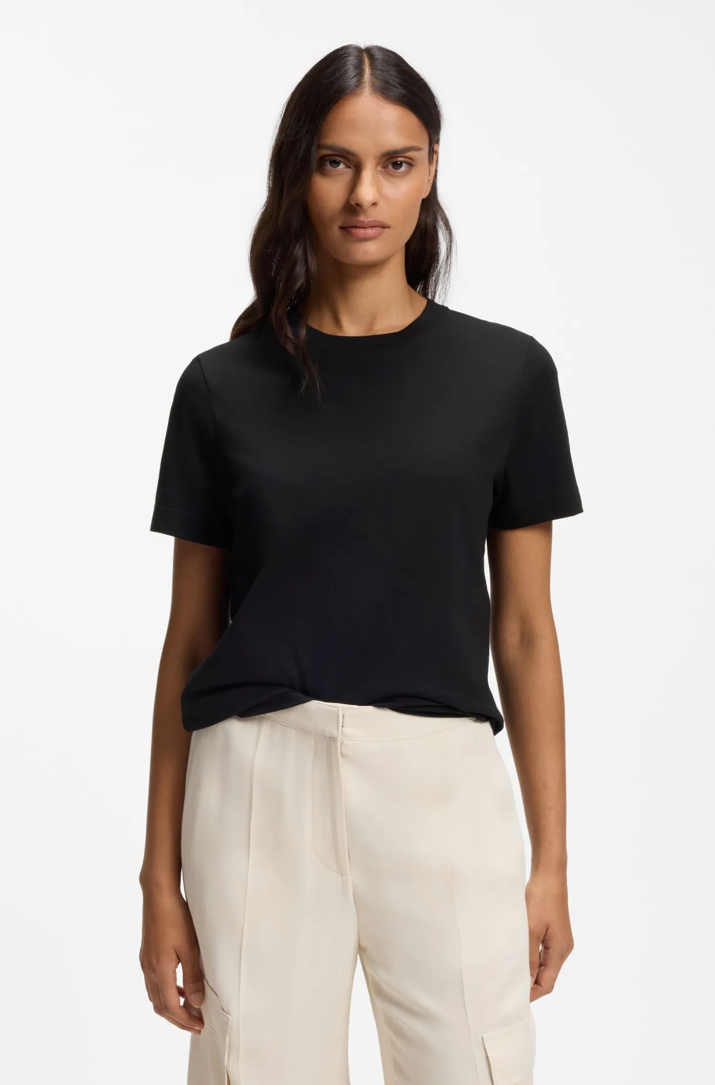 Relaxed-Fit T-Shirt aus Baumwoll-Jersey