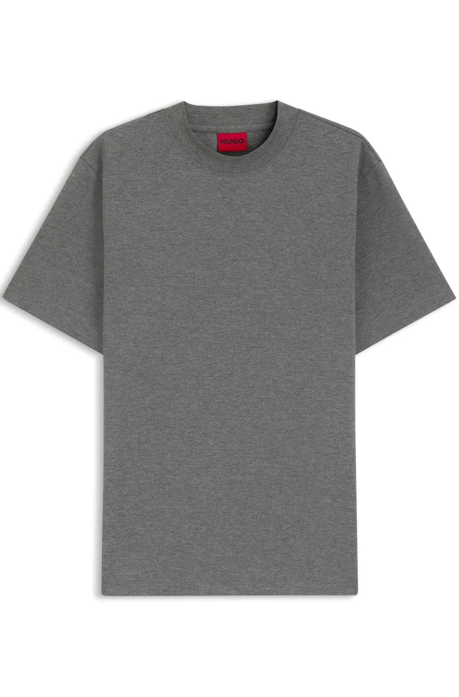 Relaxed-Fit T-Shirt aus meliertem Interlock