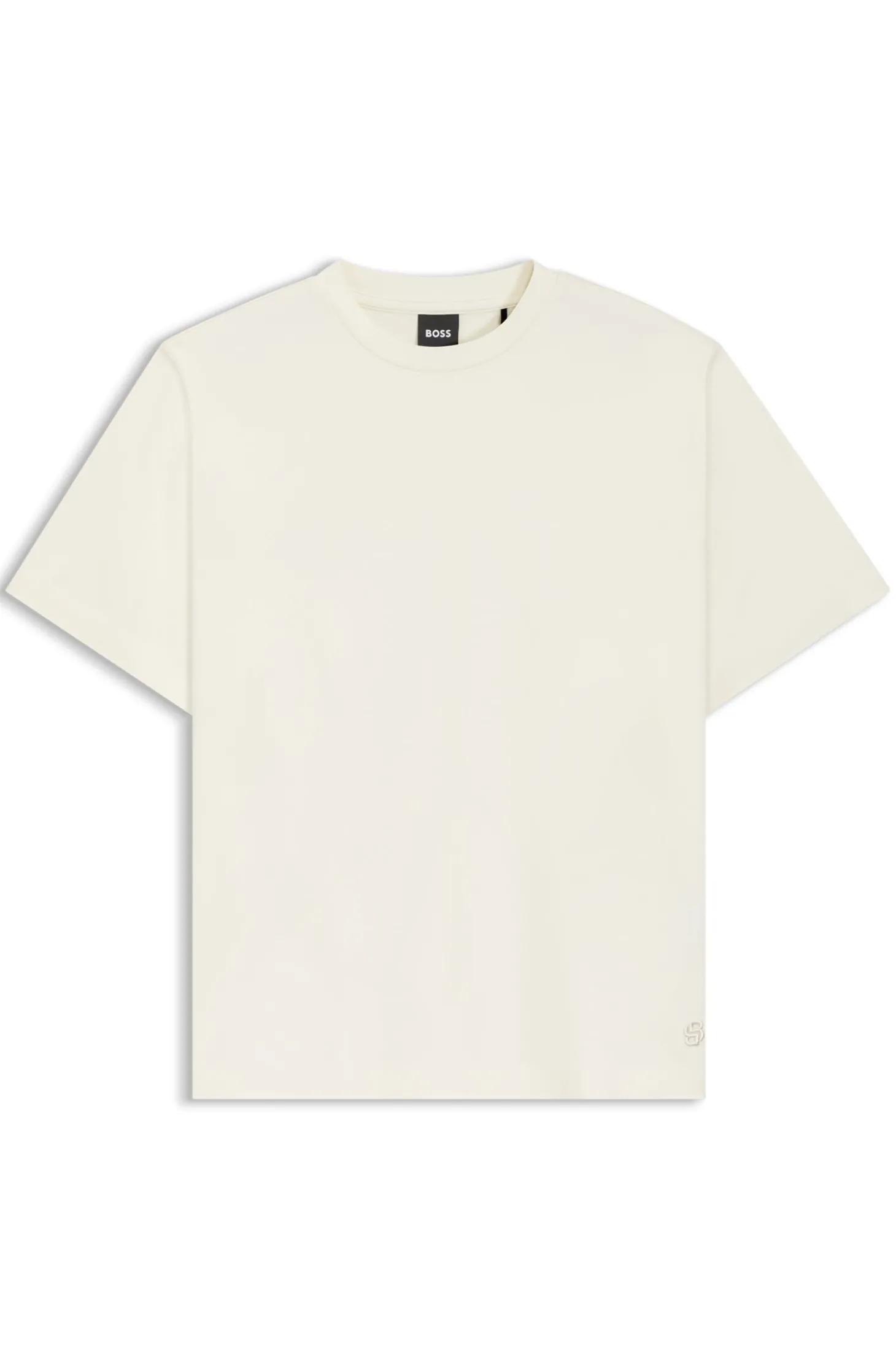 Relaxed-Fit T-Shirt aus merzerisierter Baumwolle