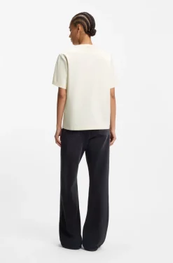 Relaxed-Fit T-Shirt aus merzerisierter Baumwolle