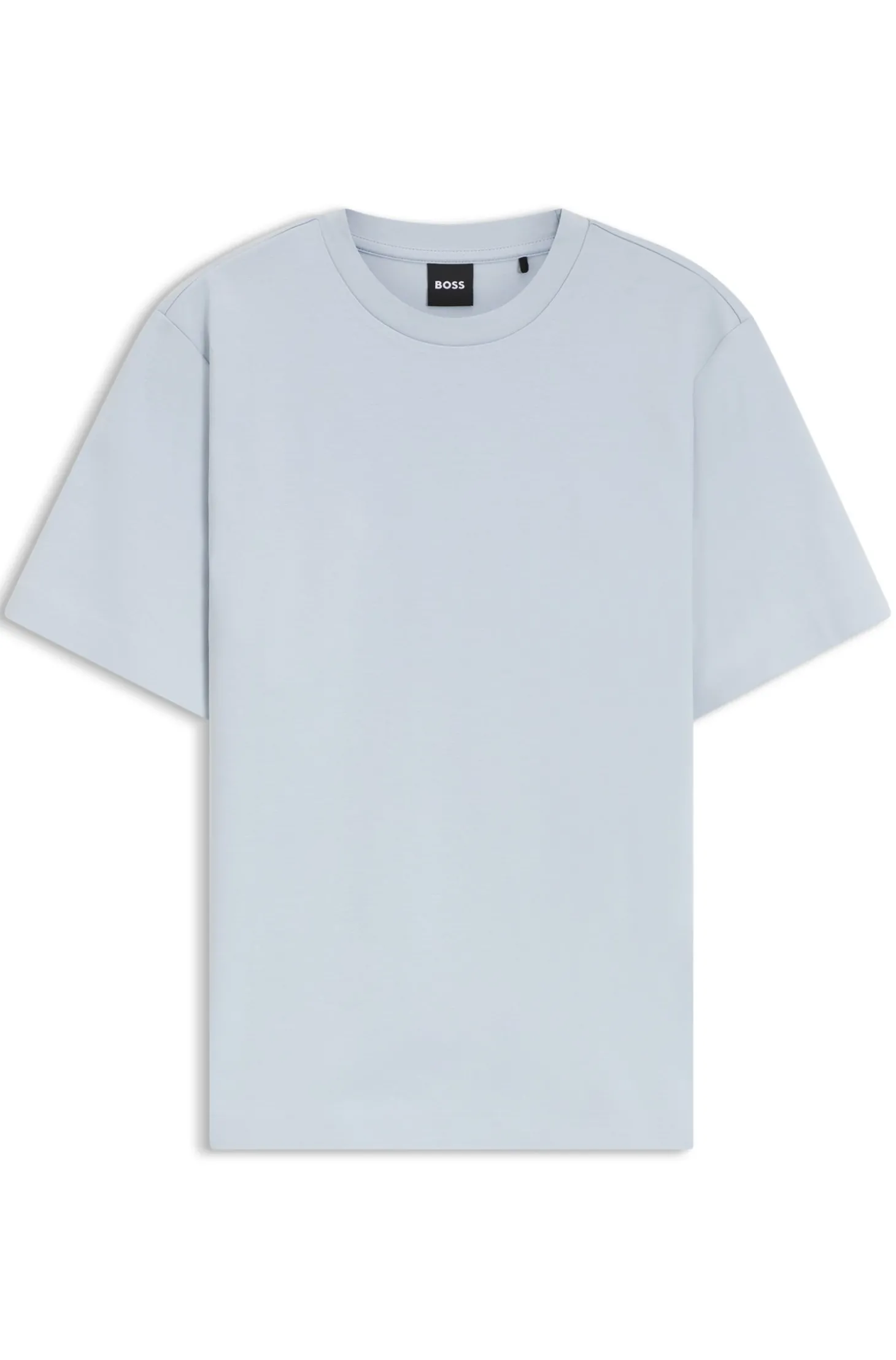 Relaxed-Fit T-Shirt aus merzerisierter Baumwolle