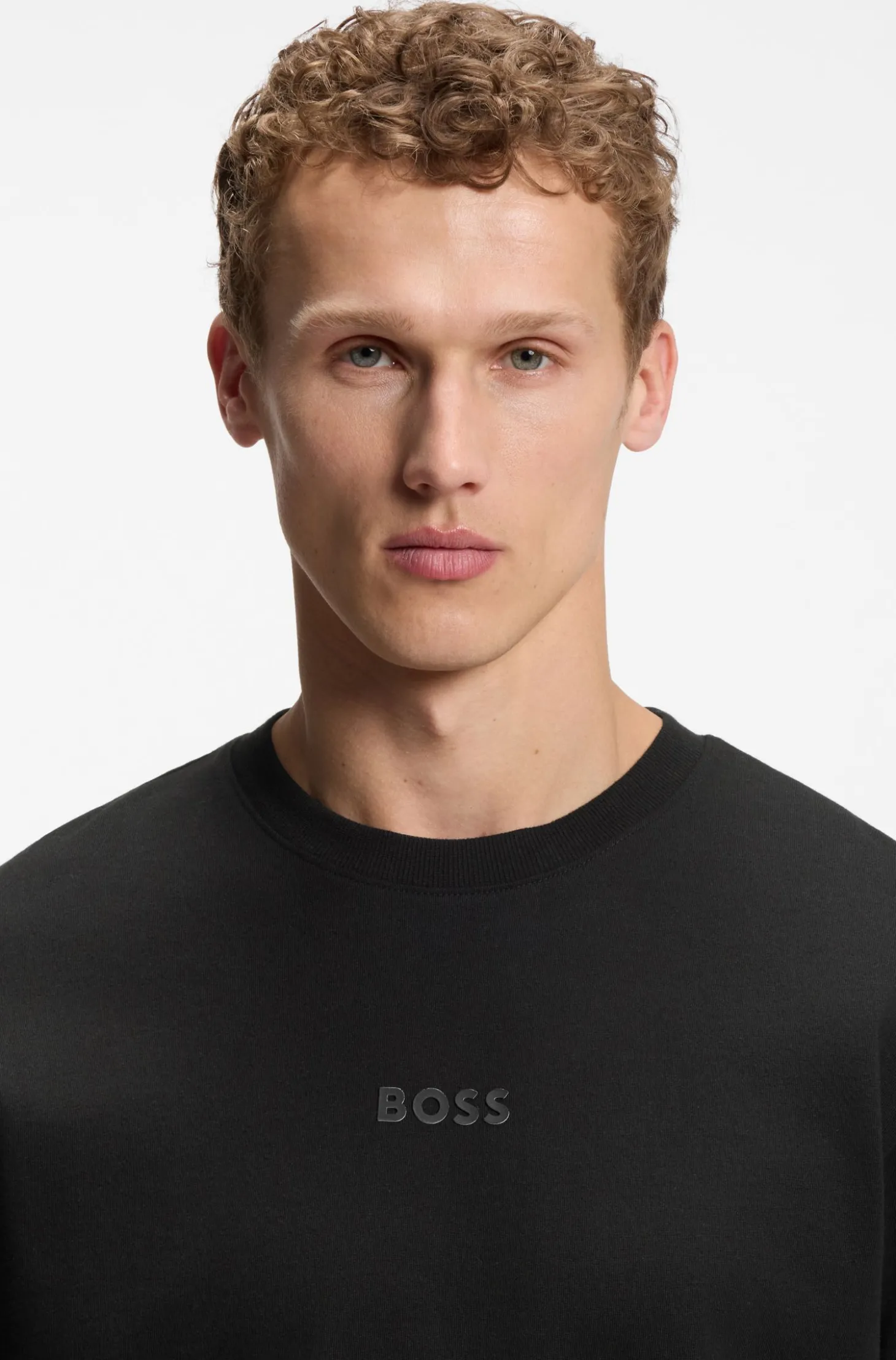 Relaxed-Fit T-Shirt aus Premium-Baumwoll-Jersey