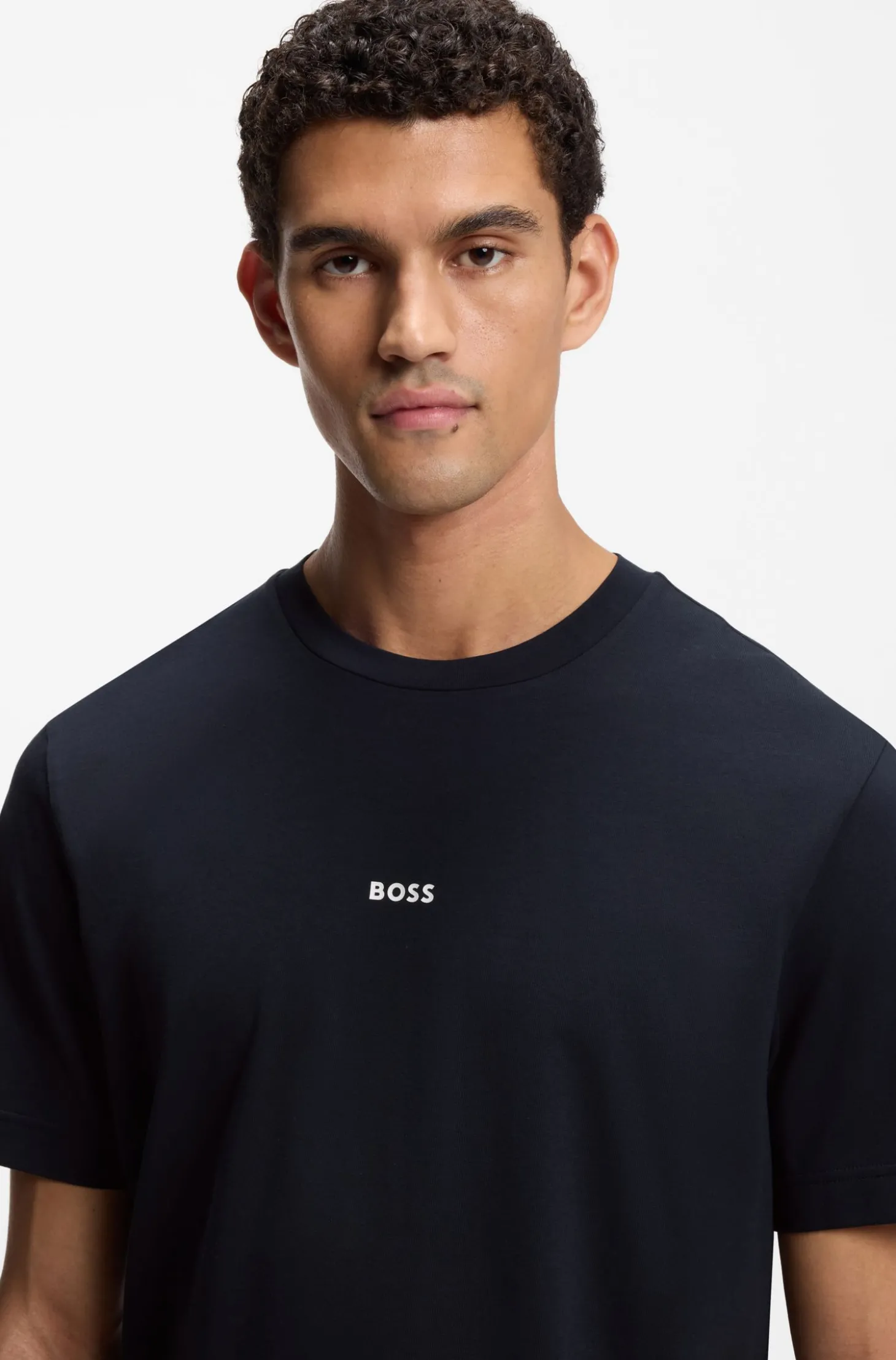Relaxed-Fit T-Shirt mit geschichtetem Logo-Print