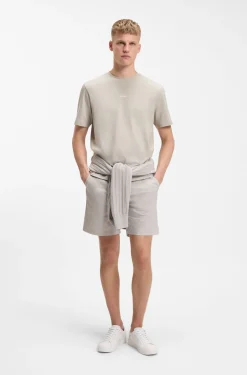 Relaxed-Fit T-Shirt mit geschichtetem Logo-Print