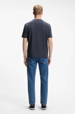 Relaxed-Fit T-Shirt mit geschichtetem Logo-Print