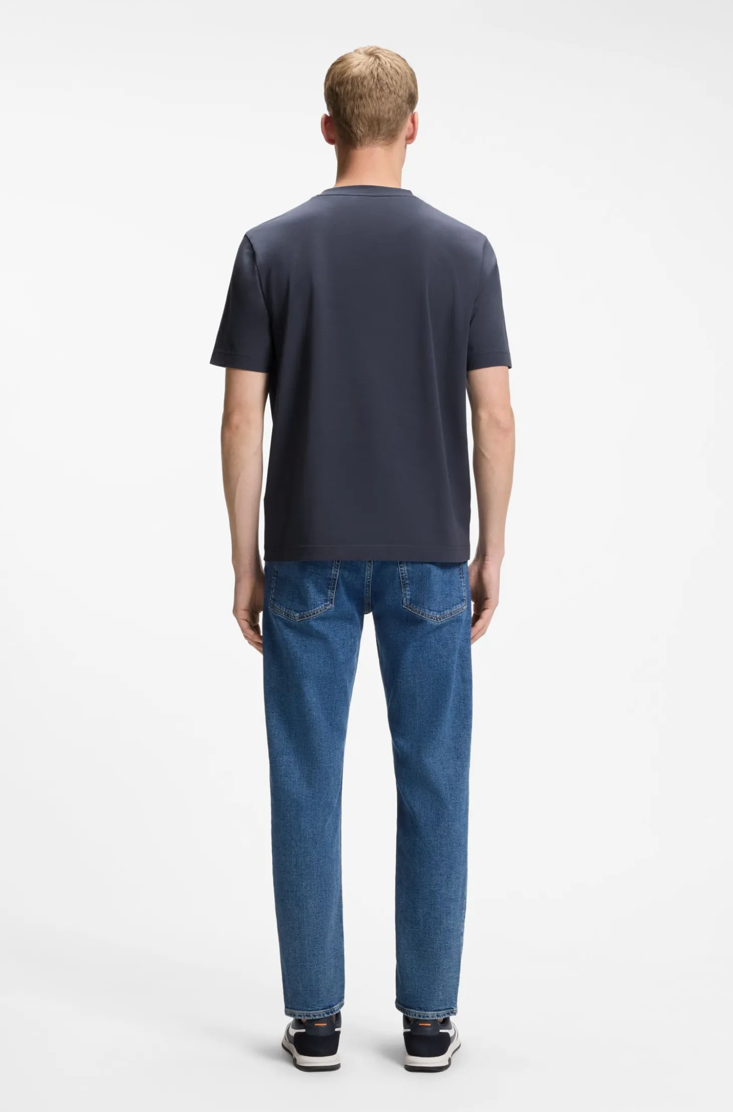 Relaxed-Fit T-Shirt mit geschichtetem Logo-Print