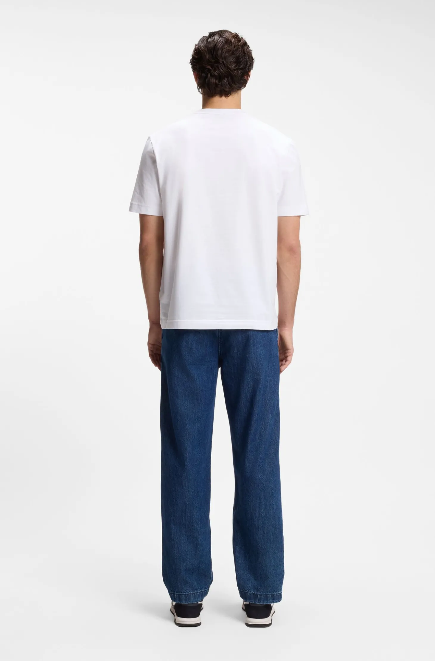 Relaxed-Fit T-Shirt mit geschichtetem Logo-Print