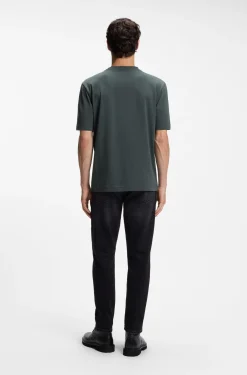 Relaxed-Fit T-Shirt mit geschichtetem Logo-Print