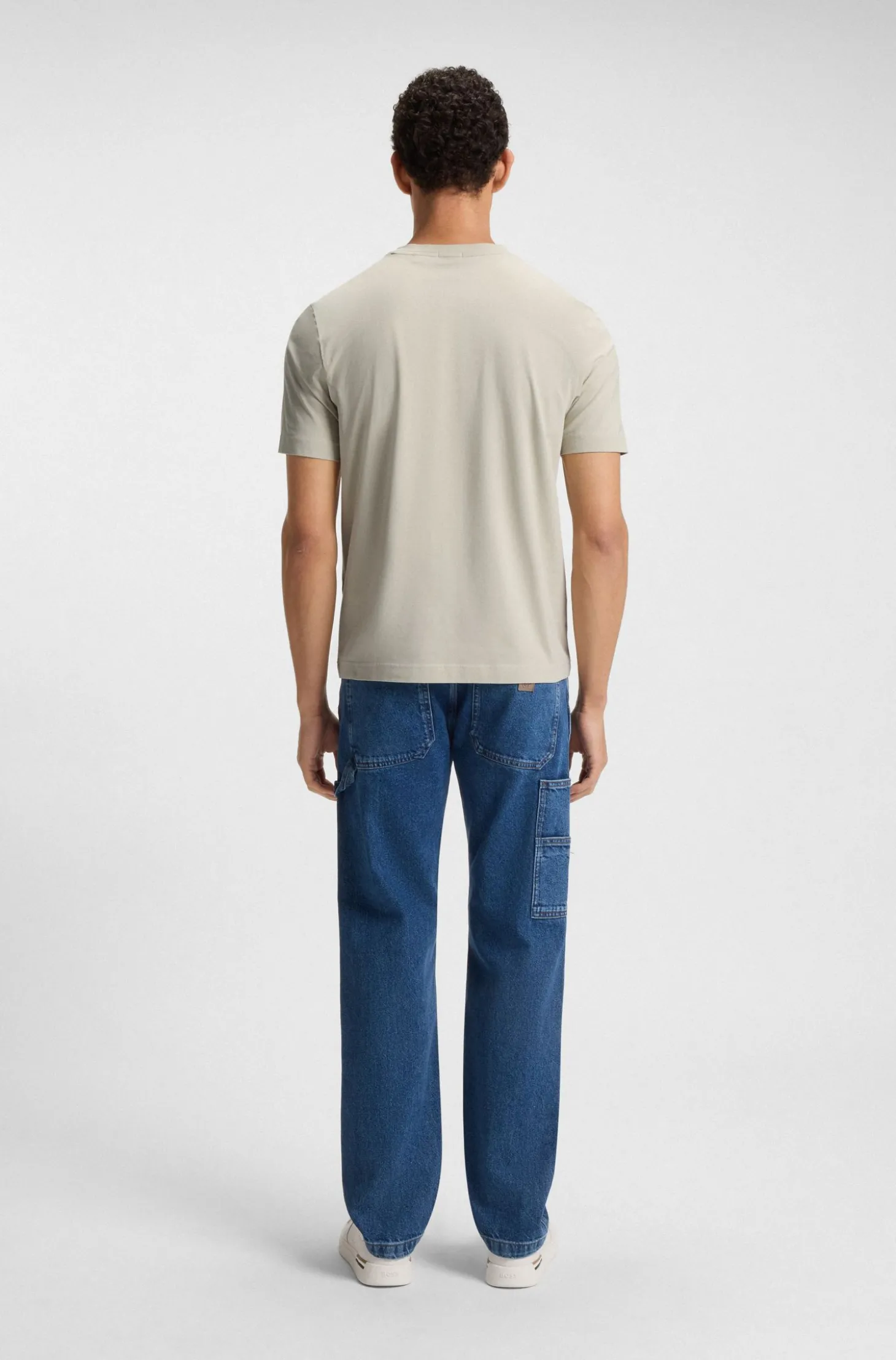 Relaxed-Fit T-Shirt mit geschichtetem Logo-Print