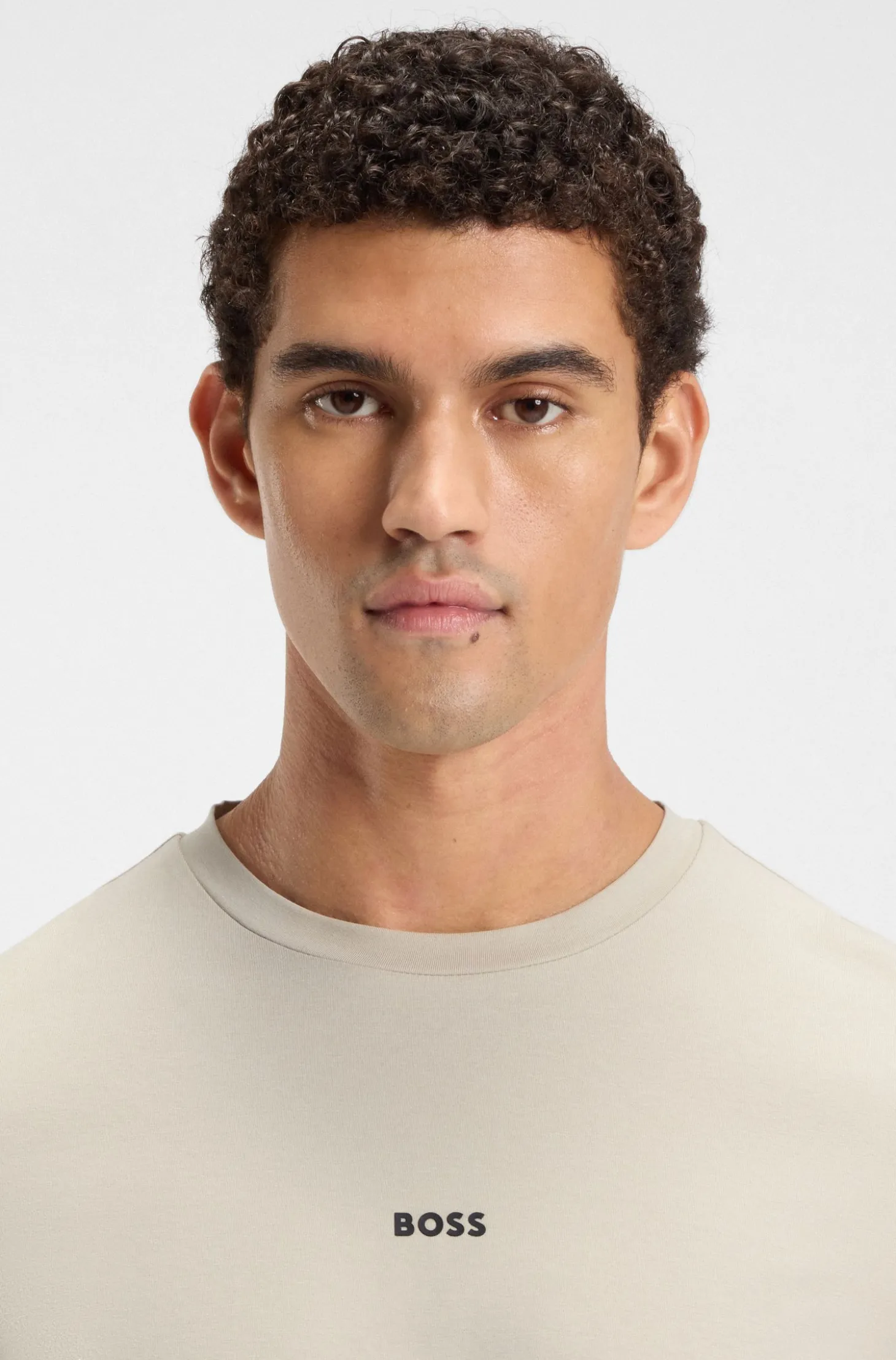 Relaxed-Fit T-Shirt mit geschichtetem Logo-Print