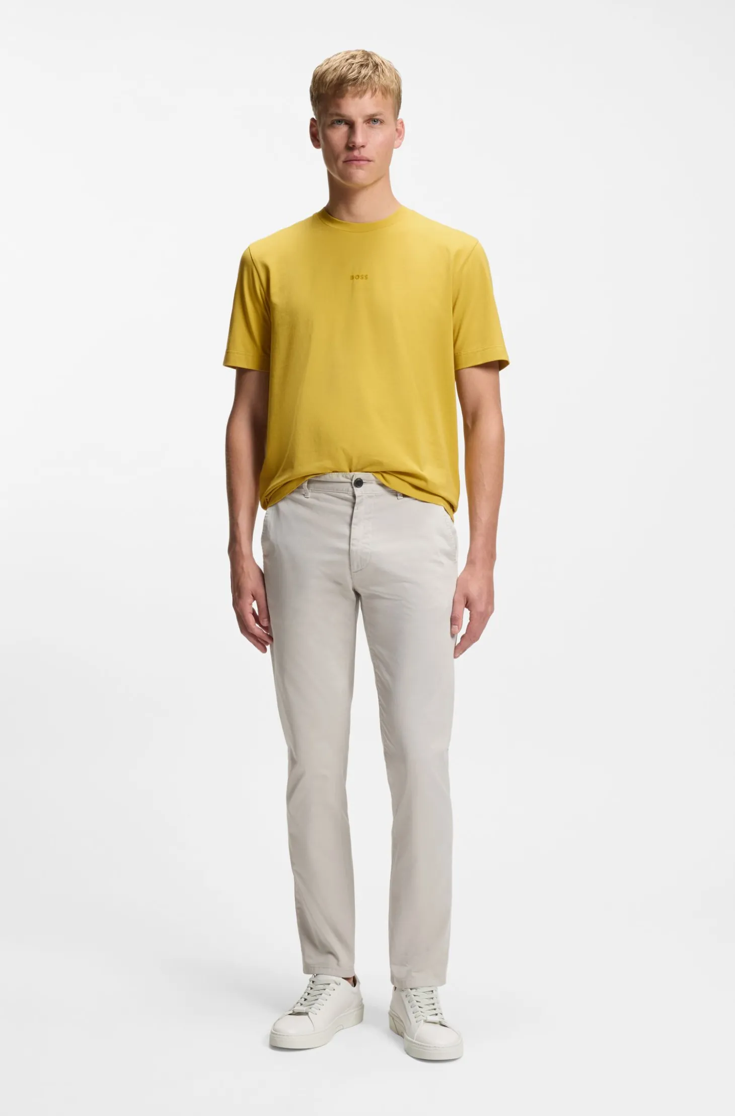 Relaxed-Fit T-Shirt mit geschichtetem Logo-Print