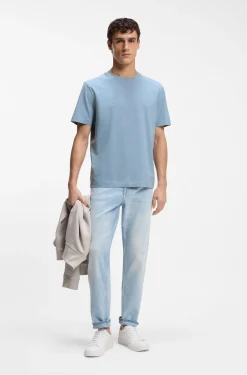 Relaxed-Fit T-Shirt mit geschichtetem Logo-Print