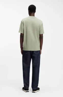 Relaxed-Fit T-Shirt mit zentralem Logo-Detail