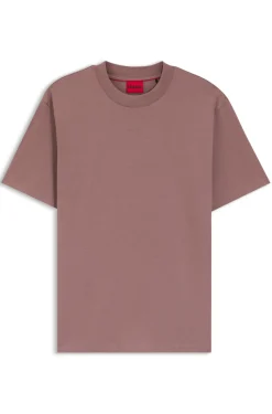 Relaxed-Fit T-Shirt mit zentralem Logo-Detail