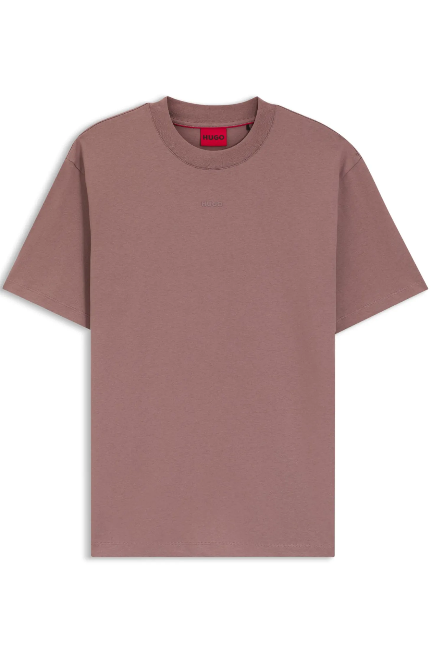 Relaxed-Fit T-Shirt mit zentralem Logo-Detail