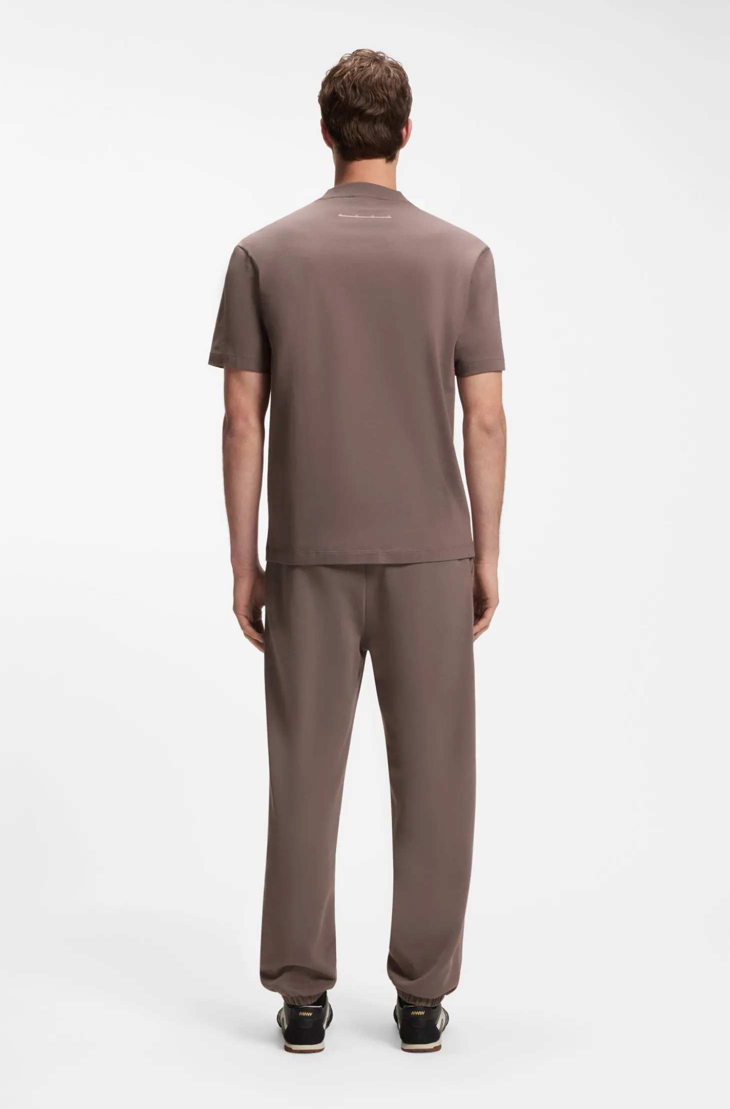 Relaxed-Fit T-Shirt mit Zickzack-Nahtdetail