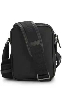Reporter-Tasche aus Twill mit Double-B-Monogramm