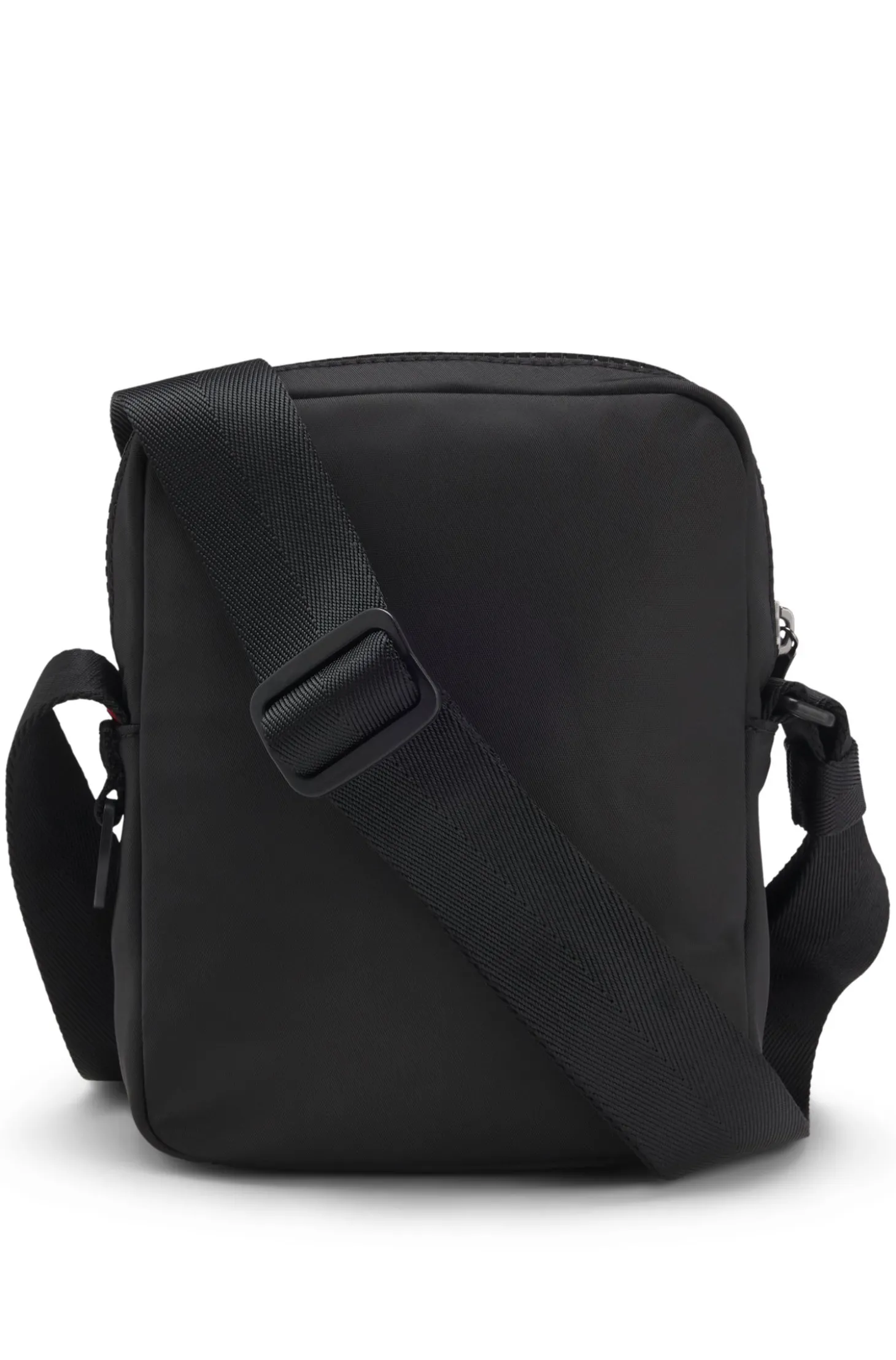 Reporter-Tasche mit gummiertem Logo-Label