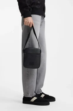Reporter-Tasche mit Logo-Aufnäher