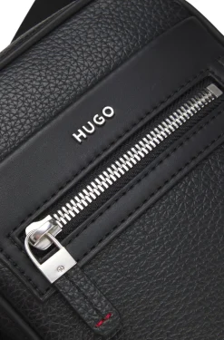 Reporter-Tasche mit Metall-Details