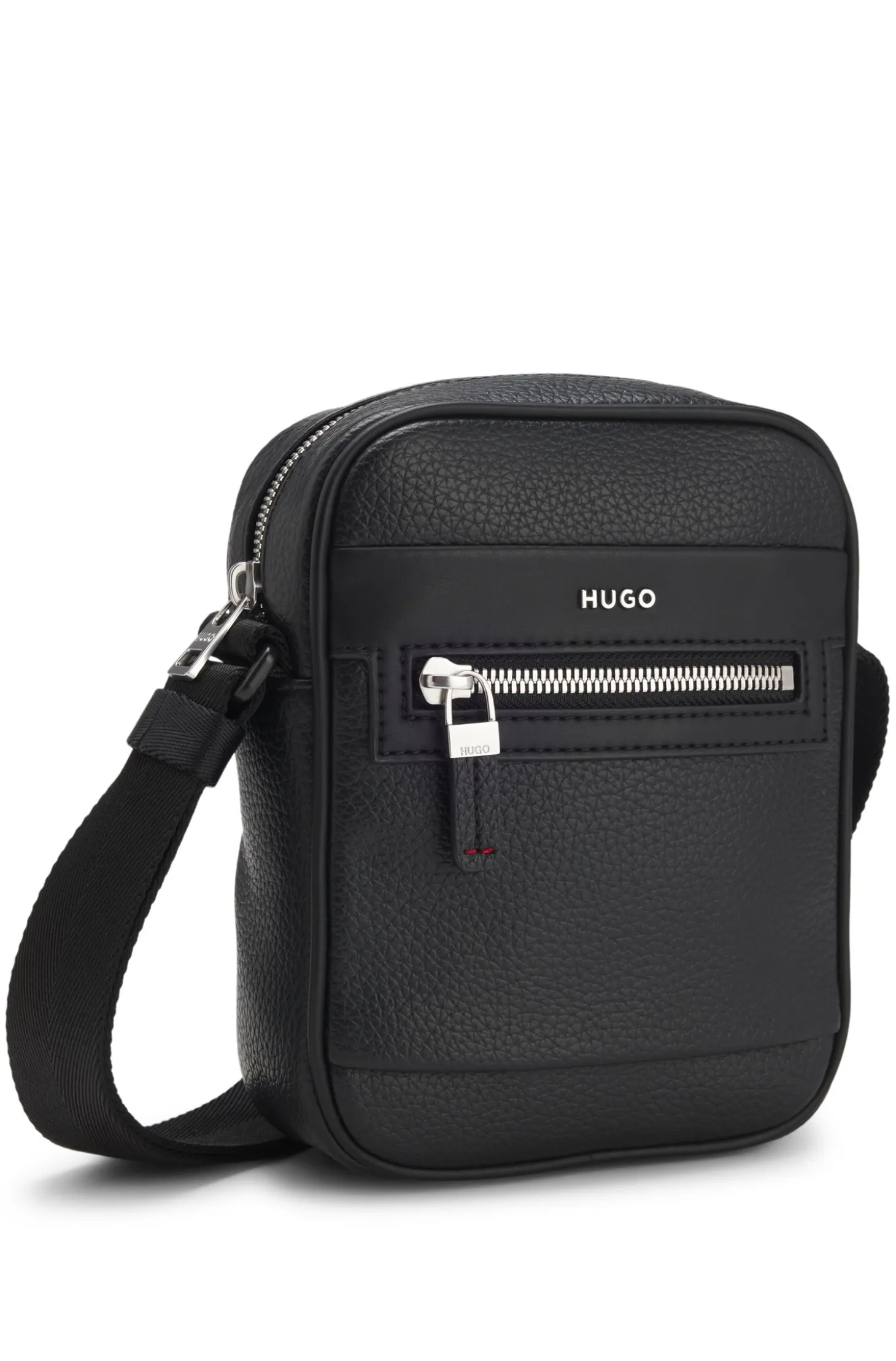 Reporter-Tasche mit Metall-Details