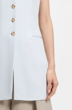 Ärmelloser Slim-Fit Blazer