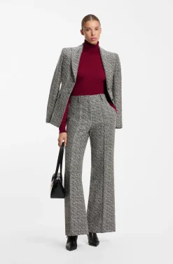 Rollkragenpullover aus Woll-Mix mit Kaschmir