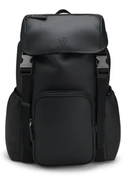 Rucksack aus italienischem Leder mit Double-B-Monogramm