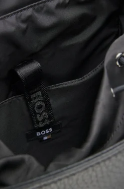 Rucksack aus italienischem Leder mit Double-B-Monogramm