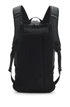 Rucksack aus Kunstleder mit reflektierenden Details