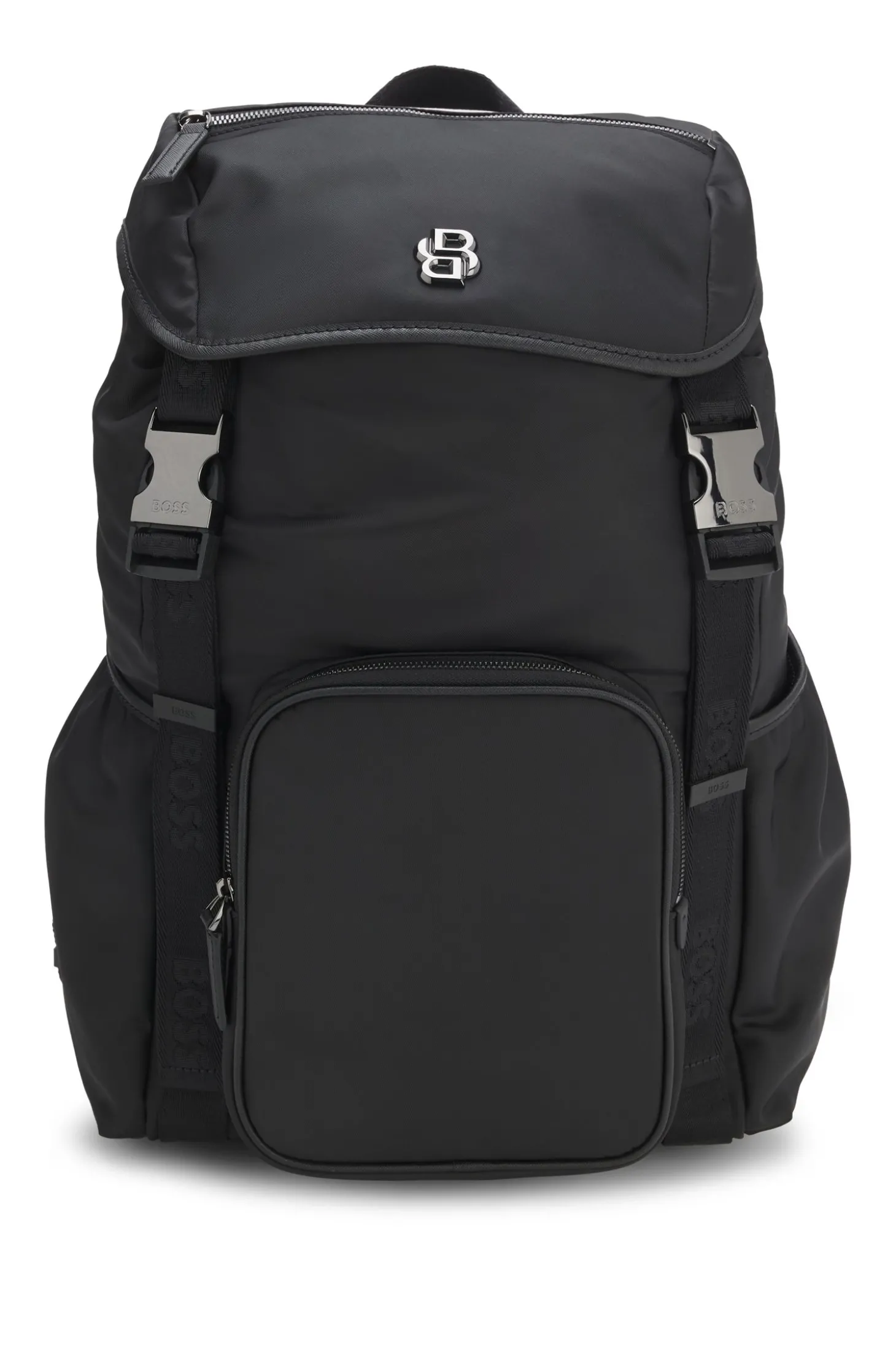 Rucksack aus Twill mit Double-B-Monogramm