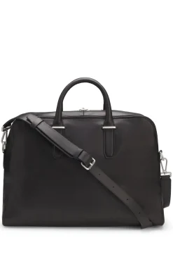 Runway Weekender aus Leder mit Logo-Prägung