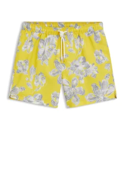 Schnell trocknende Badeshorts mit Allover-Print