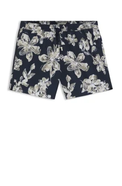 Schnell trocknende Badeshorts mit Allover-Print