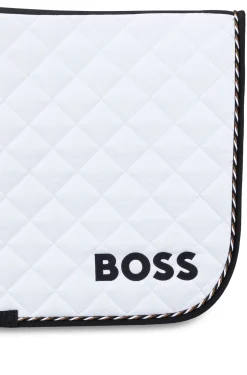 Schnell trocknende Spring-Schabracke mit Logo