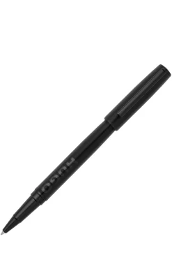 Schwarzer Tintenroller mit tonalem Logo
