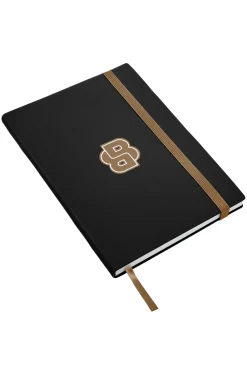 Schwarzes DIN-A5-Notizbuch mit Double-B-Monogramm