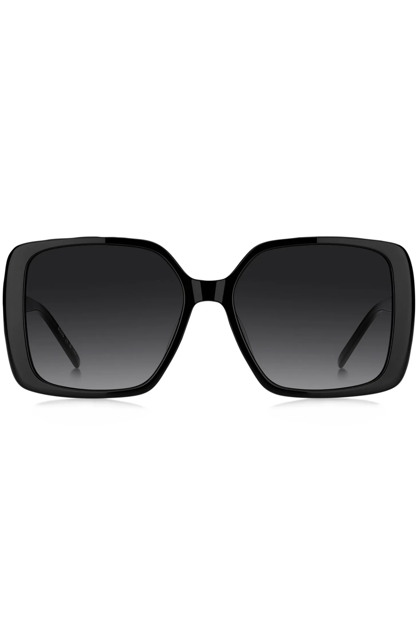 Schwarze Sonnenbrille mit Double-B-Monogramm