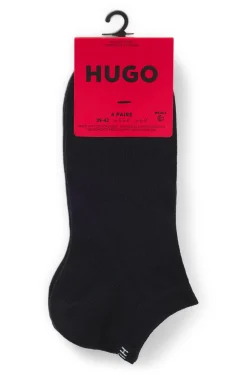 Sechserpack Sneakers-Socken aus Baumwoll-Mix mit Logos