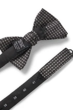 Seidenfliege mit Jacquard-Muster
