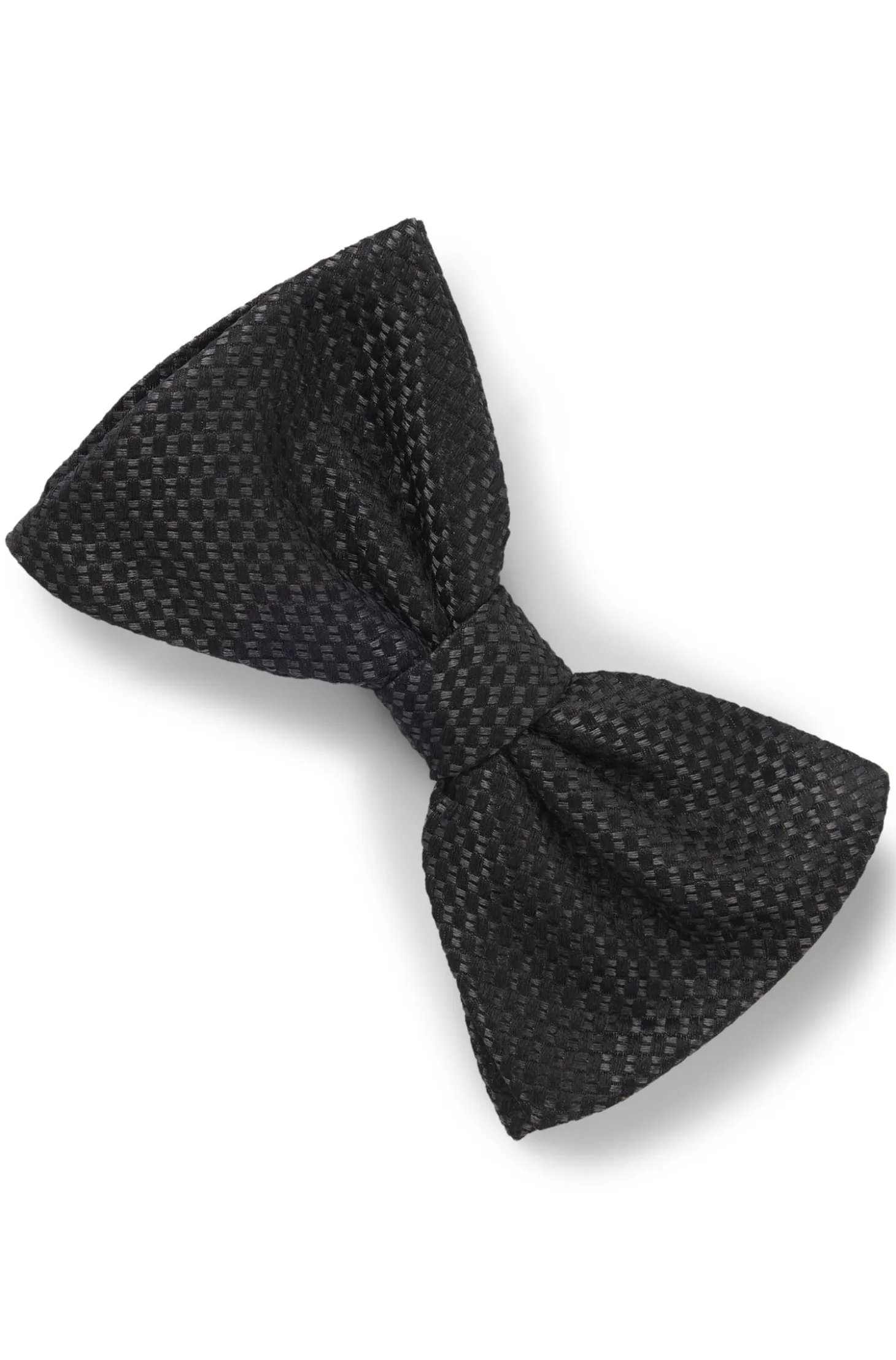 Seidenfliege mit Jacquard-Muster