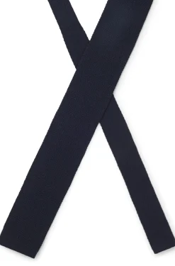 Seidenkrawatte aus gestricktem Jacquard