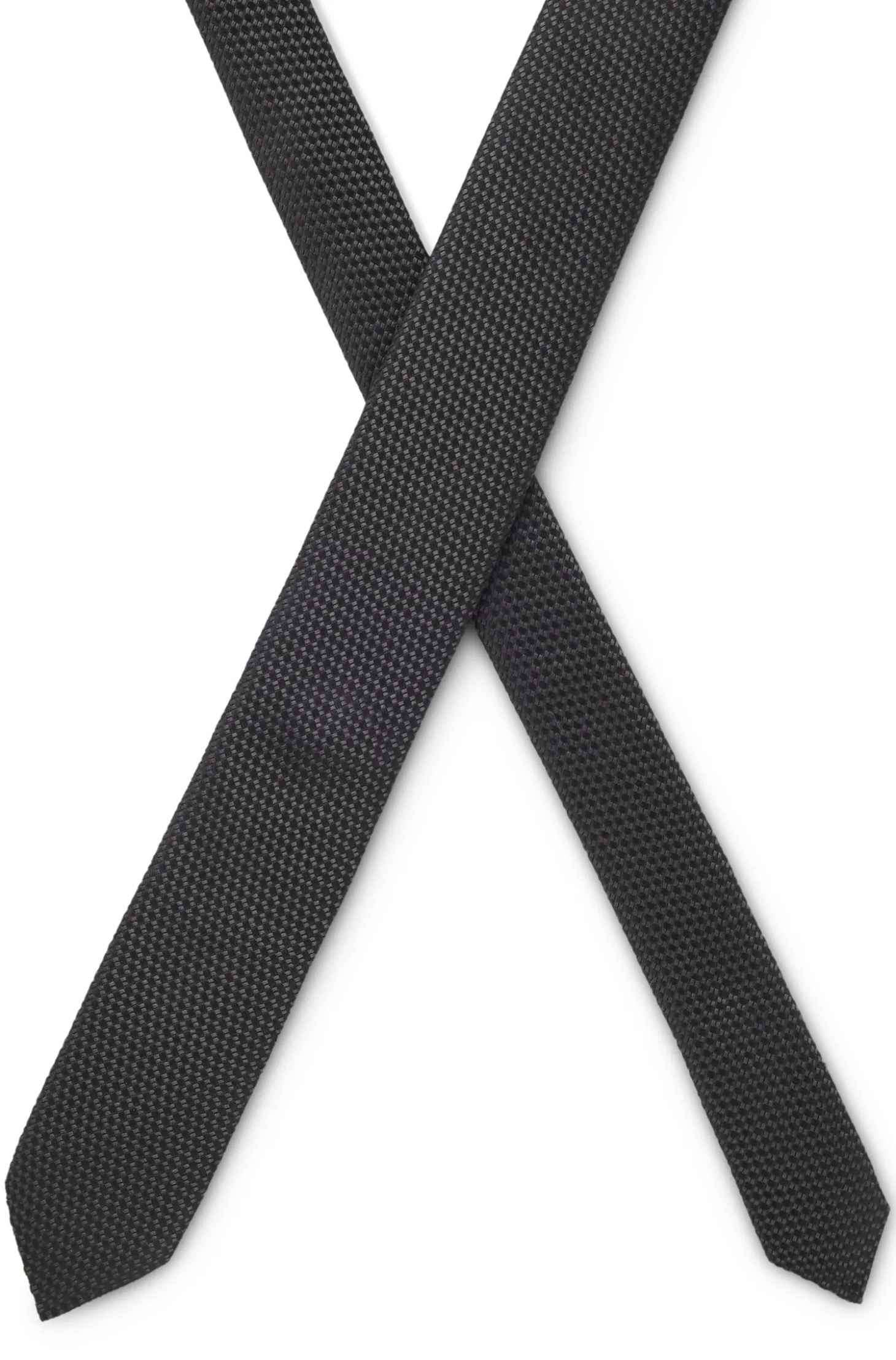 Seidenkrawatte mit Jacquard-Muster