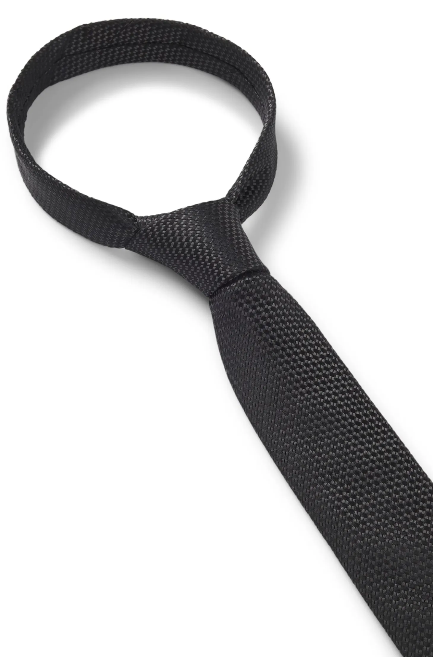 Seidenkrawatte mit Jacquard-Muster