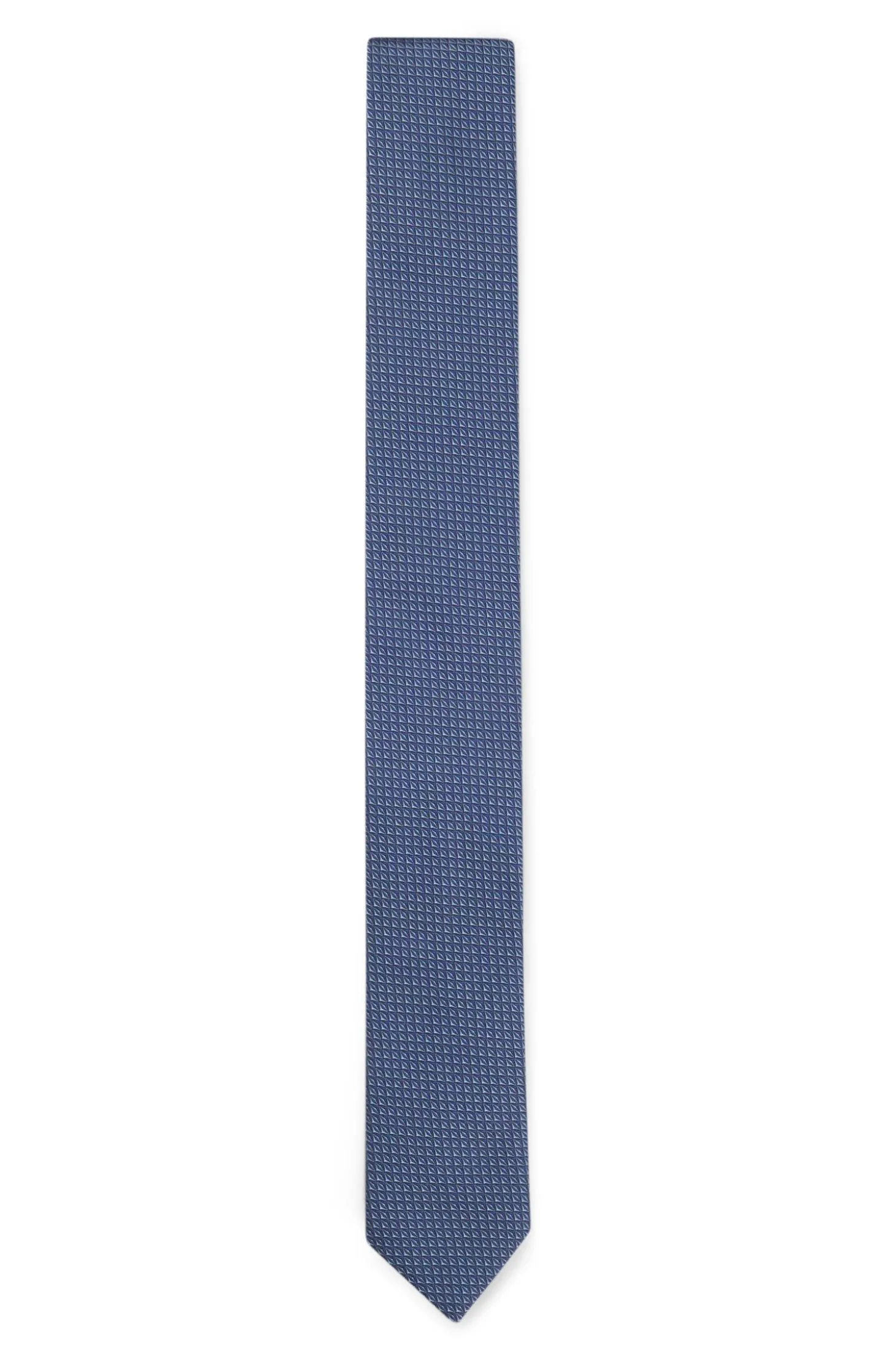 Seidenkrawatte mit Jacquard-Muster
