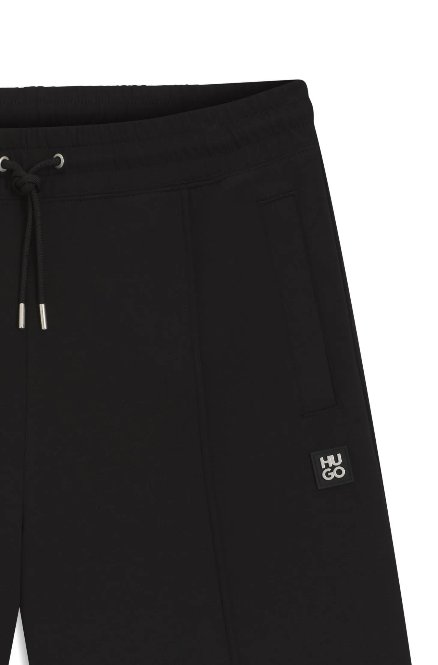 Shorts aus Baumwoll-Mix mit Stack-Logo-Besatz