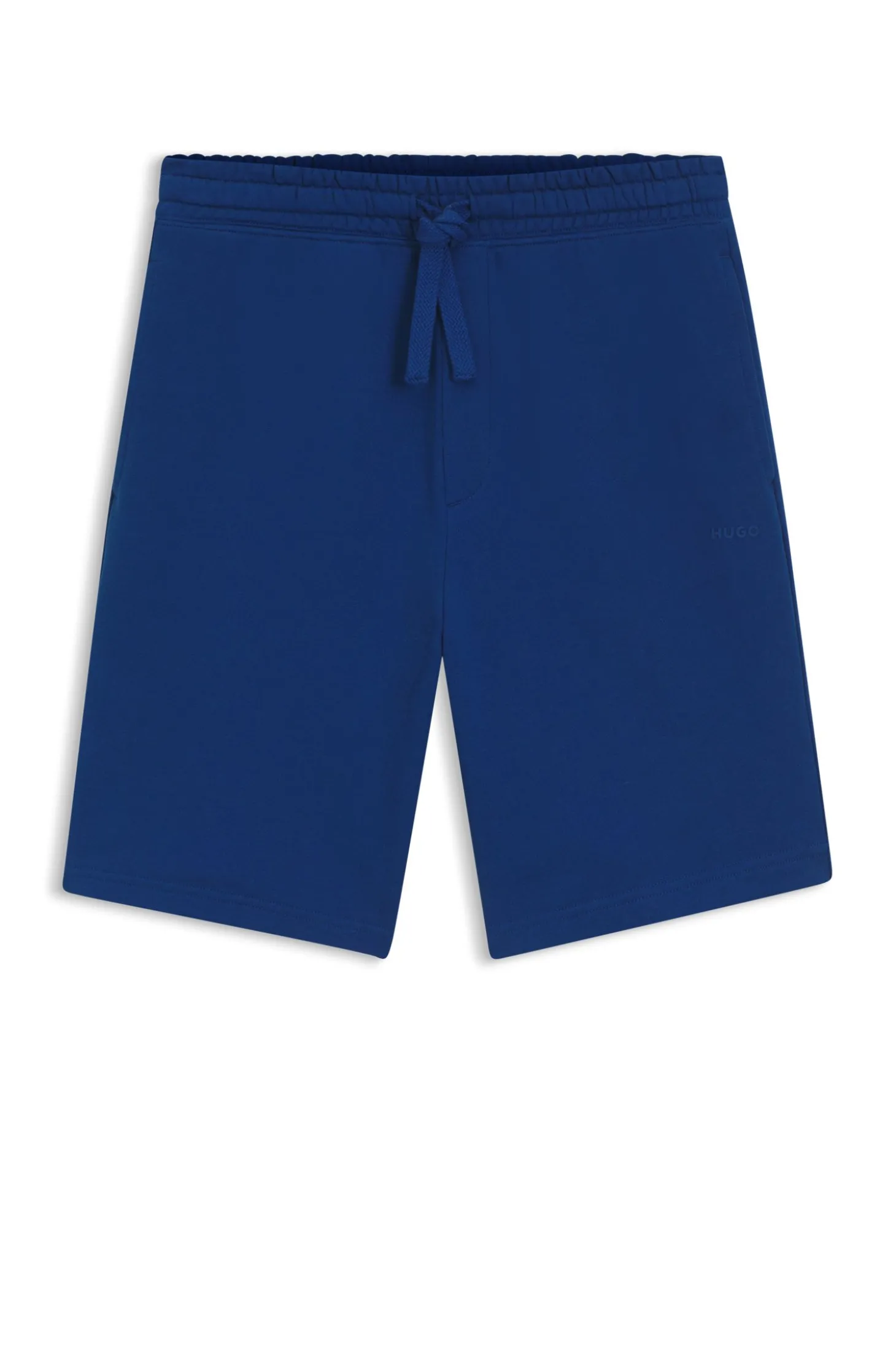Shorts aus Baumwoll-Terry mit Logo-Print