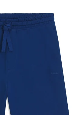 Shorts aus Baumwoll-Terry mit Logo-Print