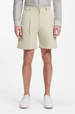 Shorts mit Bundfalten und Komfortbund